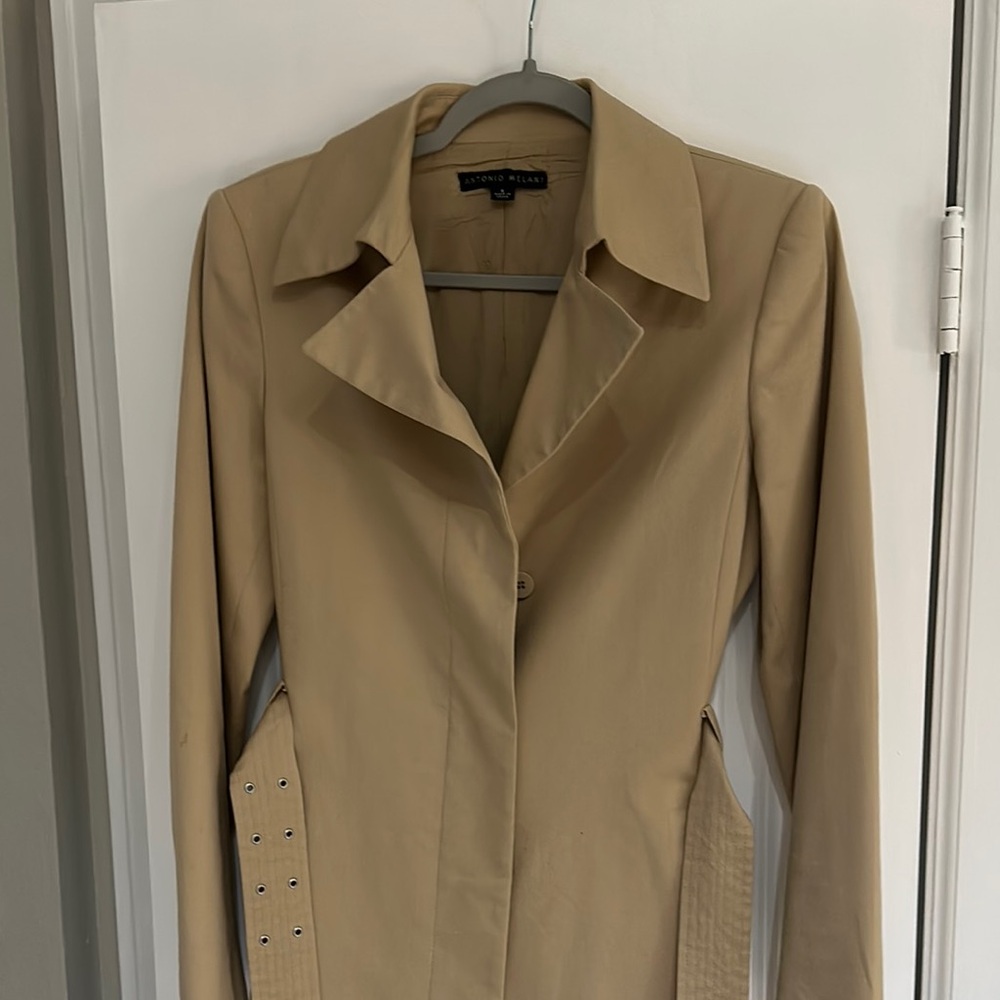 Antonio Melani Tan Trench Coat